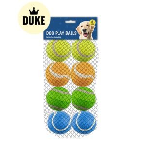 DUKE Dog Play Balls 8pk